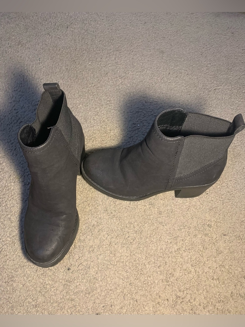 Everyday Black Chelsea Ankle Booties